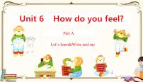 小学Unit 6 How do you feel? Part A多媒体教学ppt课件