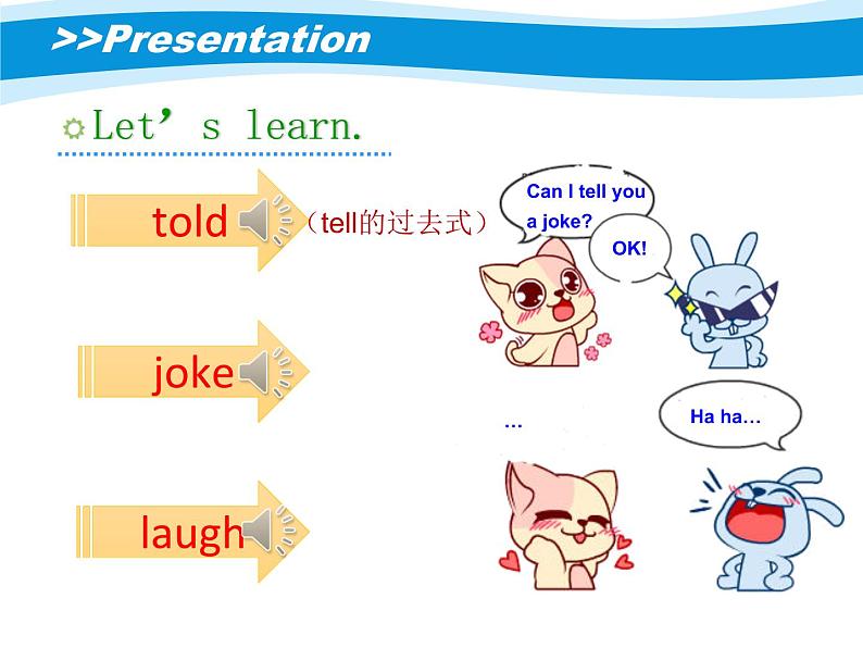 五年级英语下册课件-Module 9 Unit 1 We laughed a lot123-外研版（三起）第8页