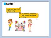 小学英语六年级上册—Lesson 1 Are you going to have a birthday party（第1课时） 课件（科普版）