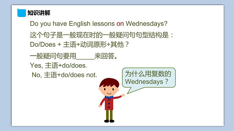 小学英语五年级下册—Lesson 8 What day is it today？（第2课时） 课件（科普版）07