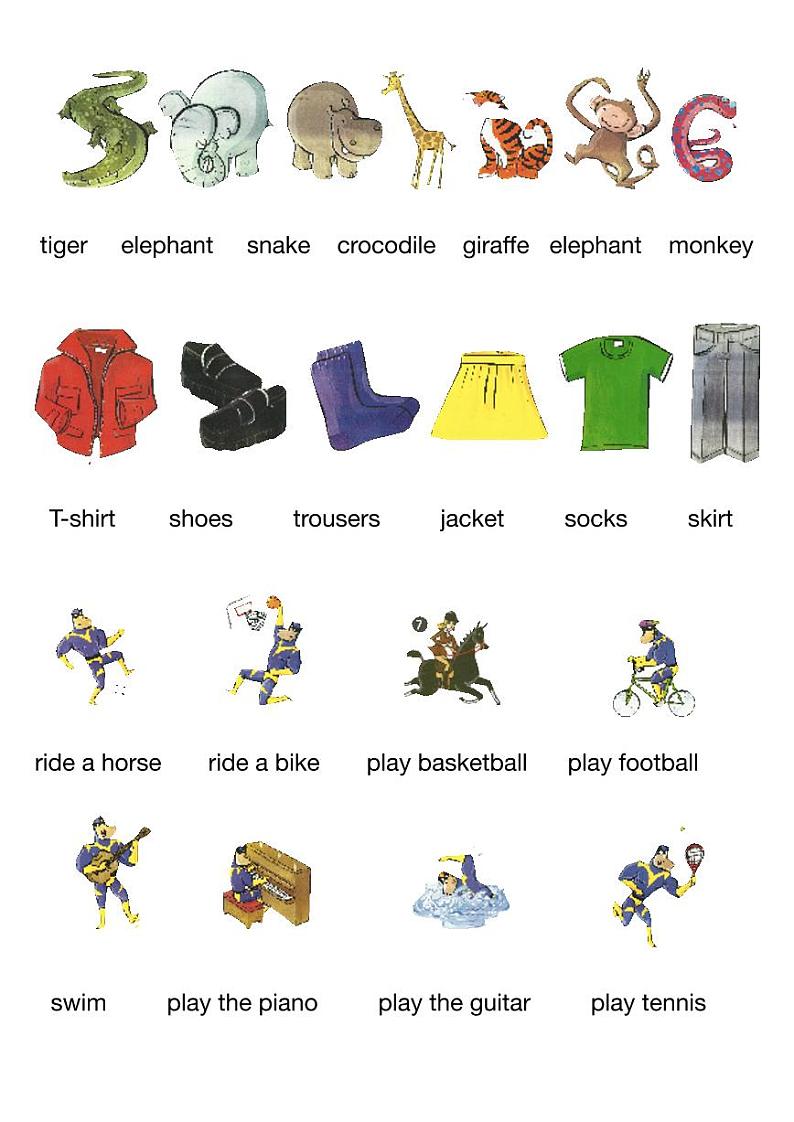 剑桥国际少儿英语一级期末复习（讲义 作业 课件） (4份打包)01