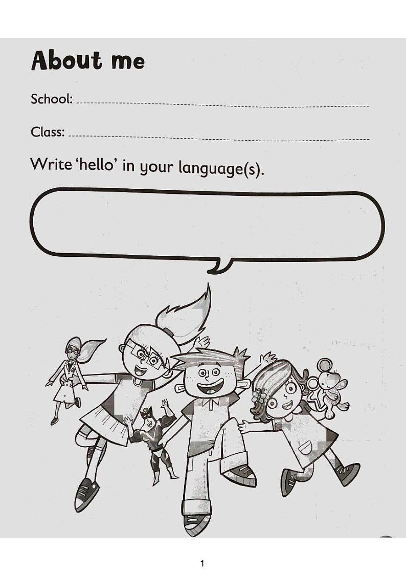 剑桥国际少儿英语一级期末复习（讲义 作业 课件） (4份打包)01