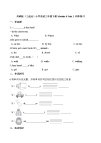 小学英语外研版 (三年级起点)三年级下册Unit 2  Has Amy got a bike?练习