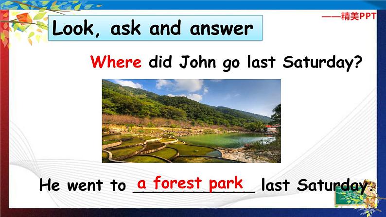 人教PEP版六年级下册英语同步课件nit 3 Where did you go B  Let's talk 课件+素材(29张ppt)04