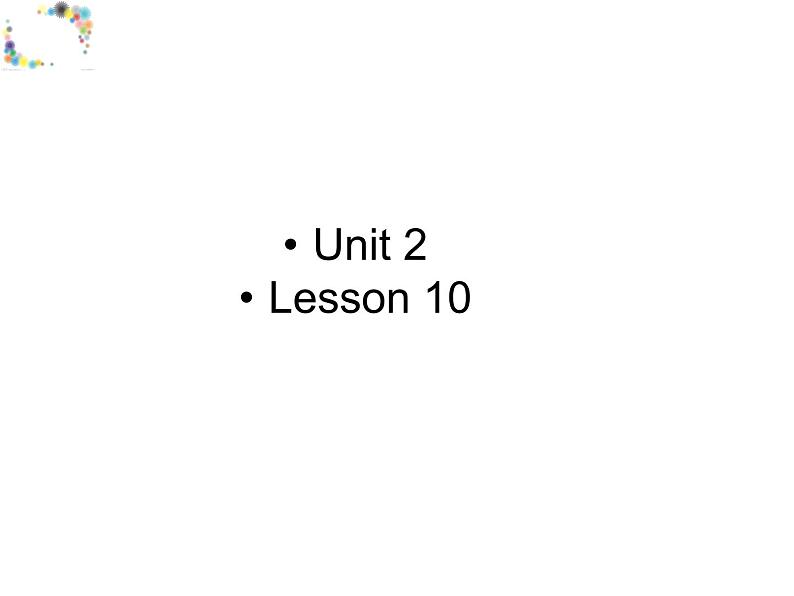 人教精通版英语三下 Unit2 I'm in Class One,Grade Three.（Lesson10) 课件01