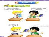 人教精通版英語(yǔ)三下 Unit1 Let's go to school.(Lesson2) 課件