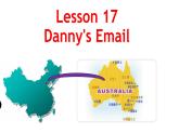 五年級下冊英語課件－17 Danny's Email ｜冀教版（三起）