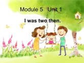 四年级英语下册课件-Module 5 Unit 1 I was two then.（2）-外研版（三起）