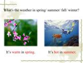 人教小學(xué)英語二年級Unit 3 Seasons Lesson 3 課件 2