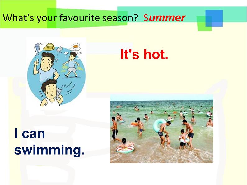 人教小学英语二年级Unit 3 Seasons Lesson 3 课件 207