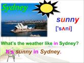 人教小學(xué)英語(yǔ)二年級(jí)Unit 2 Weather Lesson 3 課件 1