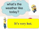 人教小学英语二年级Unit 2 Weather Lesson 3 课件3