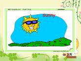 人教小学英语二年级Unit 2 Weather Lesson 3 课件 2