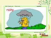 人教小学英语二年级Unit 2 Weather Lesson 3 课件 2