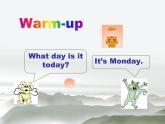 人教小學(xué)英語二年級(jí)Unit 6 My Week Lesson 3 課件 1