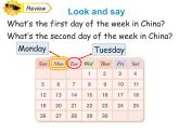 人教精通版小學英語四下 Unit4 There are seven days in a week.(Lesson21) 課件