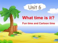 小学英语新版-牛津译林版三年级下册Unit  6  What time is it?教课课件ppt