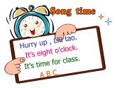 译林版小学英语三下 Unit6 What time is it？(第3课时) 课件