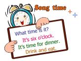 译林版小学英语三下 Unit6 What time is it？(第3课时) 课件