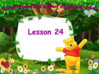 人教精通版四年级下册Unit 4  There are seven days in a week.Lesson 24 Revision多媒体教学ppt课件