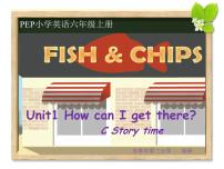 小学英语人教版 (PEP)六年级上册Unit 1 How can I get there? Part C教课ppt课件