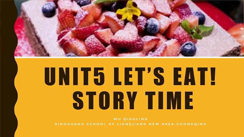 小学英语 人教（PEP）课标版 三年级上册 C Unit5 Let 's eat C Story time 课件第1页