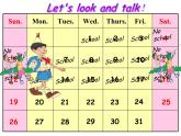 小学英语 冀教课标版 四年级上册 Lesson 5 Days of the Week课件