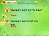人教精通版小學英語四下 Unit2 There are forty students in our class.(Lesson11) 課件