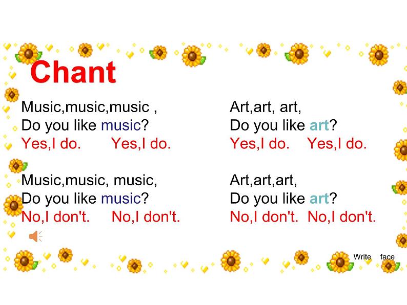 人教精通版小学英语四下 Unit3 What subject do you like best？(Lesson14) 课件06