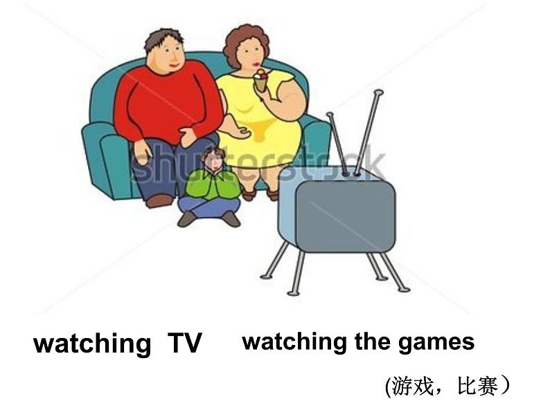 人教精通版小学英语五下 Unit6 We are watching the games.(Lesson31) 课件06