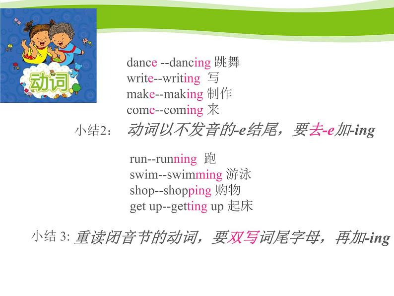 人教精通版小学英语五下 Unit6 We are watching the games.(Lesson32) 课件04