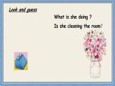 人教精通版小學(xué)英語五下 Unit5 I'm cleaning my room.(Lesson29) 課件