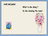 人教精通版小学英语五下 Unit5 I'm cleaning my room.(Lesson29) 课件