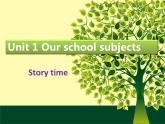 译林版小学英语四下 Unit1 Our school subjects(第1课时) 课件