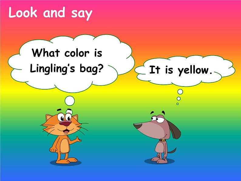 一年级下册英语课件－Unit3 What colour is you bag Lesson9 ｜北京课改版第8页