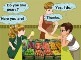人教版（PEP）三下英语 Unit5 Do you like pears？ partB 课件
