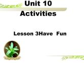 北师大版五下英语 Unit10 Activities Lesson3 课件