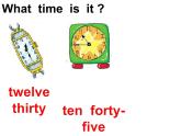 北师大版五下英语 Unit8 Time Lesson3 课件