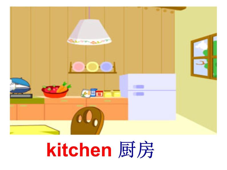 陕旅版小学英语四下 Unit1 Our new house PartB 课件06