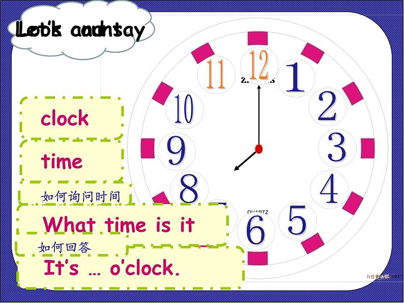 译林版小学英语三下 Unit6 What time is it？(第2课时) 课件08