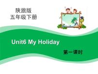 小学英语陕旅版五年级下册Unit 6 My Holiday课文内容ppt课件