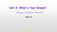 小学英语陕旅版六年级下册Unit 8 What's Your Dream？教案配套课件ppt