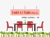 陕旅版Unit 4 At table 第一课时课件+教案