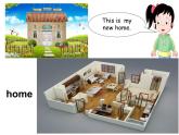 人教精通版小學(xué)英語四下 Unit1 Welcome to my new home!(Lesson1) 課件