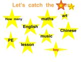 人教精通版小学英语四下 Unit3 What subject do you like best？(Lesson13) 课件