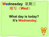 人教精通版小學英語四下 Unit4 There are seven days in a week.(Lesson21) 課件