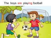 人教精通版小學(xué)英語五下 Unit6 We are watching the games.(Lesson32) 課件