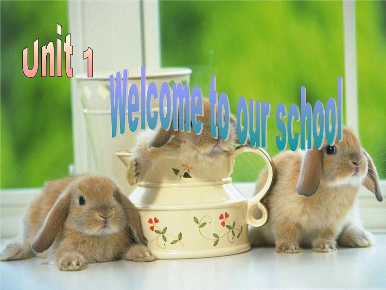 人教精通版小学英语五下 Unit1 Welcome to our school!(Lesson4) 课件01