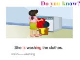 人教精通版小学英语五下 Unit6 We are watching the games.(Lesson34) 课件