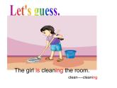 人教精通版小学英语五下 Unit6 We are watching the games.(Lesson34) 课件